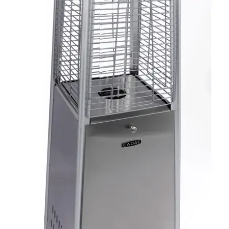 Pyramid Heater Stainless Steel