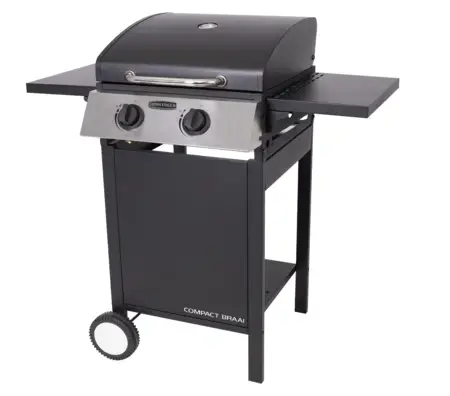 2 Burner Compact Gas BBQ